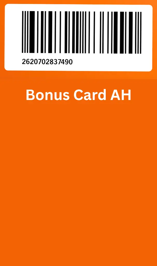 ah bonus card
